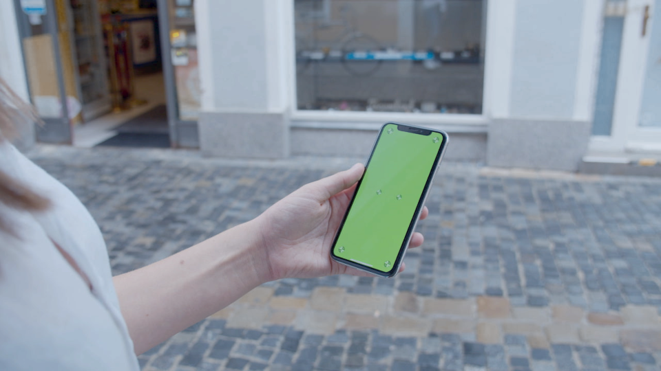 DADI3D Bild Anybill Screen Greenscreen Smartphone Handy